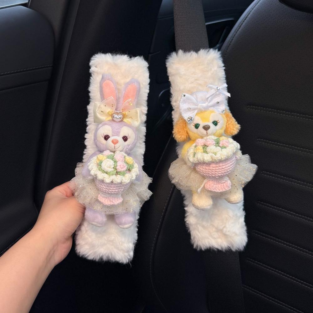 Car Accessories Japanese - Disney Anime StellaLou LinaBell Seat Belt