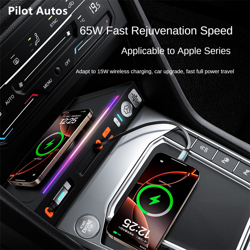 Car Fast Charger 130W Docking  - Car Air Freshener ulasan dan harga