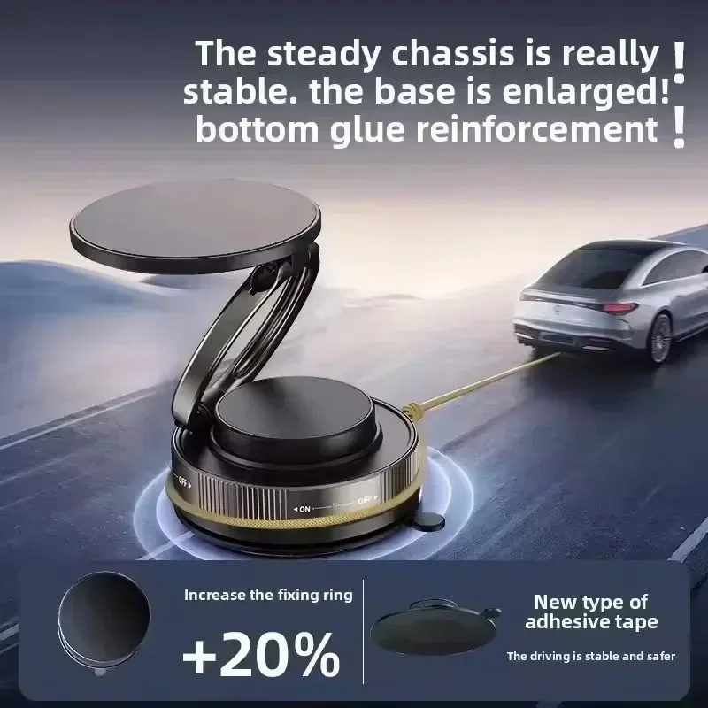 New vacuum magnetic car phone  - Car Vacuum ulasan dan harga