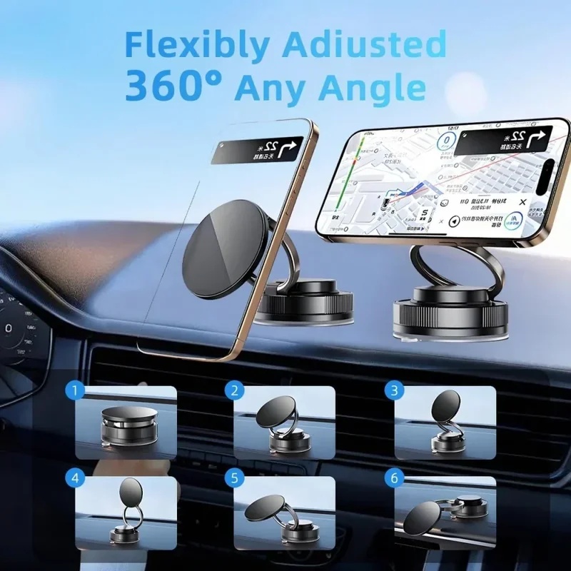 New vacuum magnetic car phone  - Car Vacuum ulasan dan harga