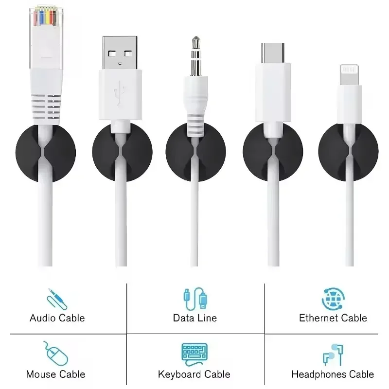 Desktop Cable Clips Portable A - Car Cable Organizer ulasan dan harga