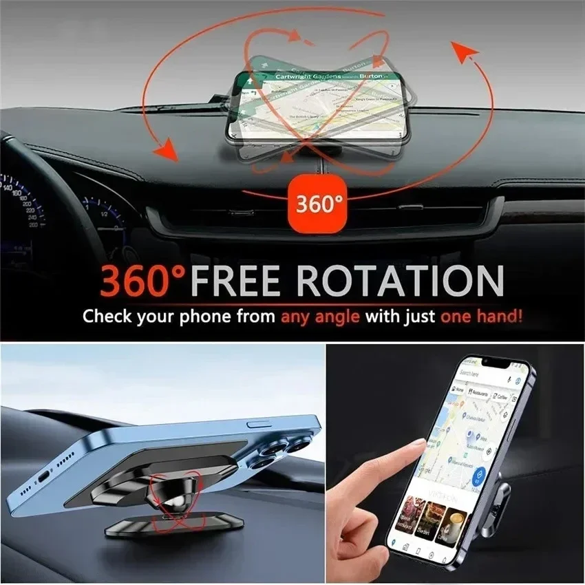 360° Magnetic Car Phone Holder - Car Phone Holder ulasan dan harga