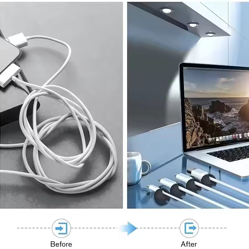 5/50Pcs Mini Cable Winder Orga - Car Organizer ulasan dan harga
