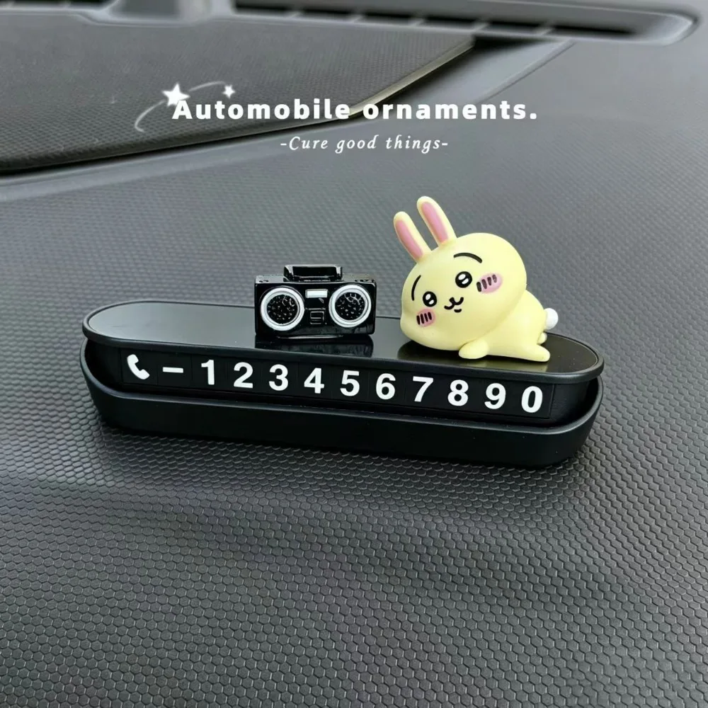 Chiikawa Temporary Parking Num - Car Accessories Japanese ulasan dan harga