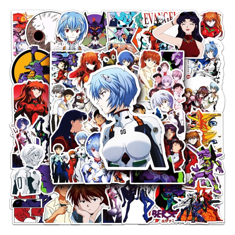 50 Pieces of Neon Genesis Evan - Car Accessories Japanese ulasan dan harga